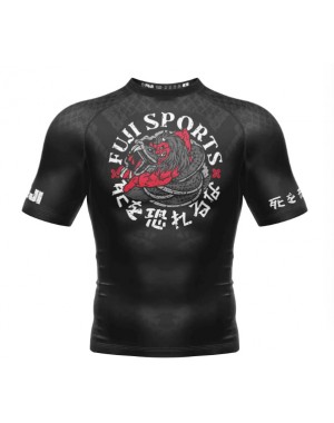 Fuji Oni vs. Anaconda Short Sleeve Rashguard Black